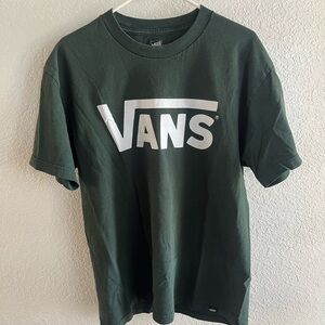 Vans Men's Green T-Shirt